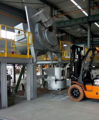 Печь тигельной плавки емкости 800KG электрическая LPG алюминиевая для сразу отливки
