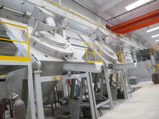 5 КПа Газовое давление Алюминиевая печь для мелкомасштабного производства