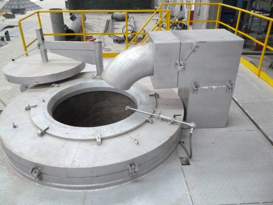 NG природного газа плавя печи крышки 1000kg алюминиевый для управления Tempperature заливки формы