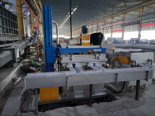 Процесс Launder LDU 720C роторный дегазируя для того чтобы уточнить алюминиевый ротор 3