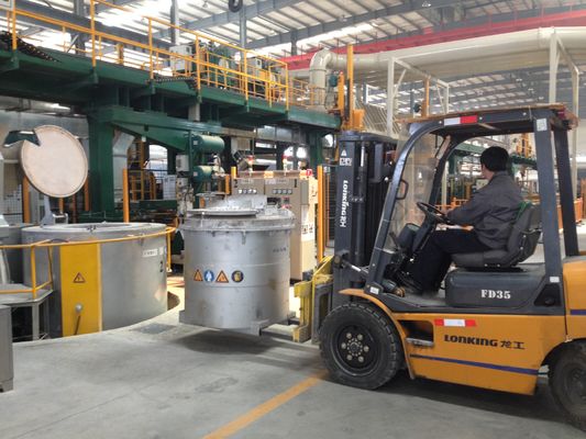 Ковши переноса емкости 500KG 15C жидкие алюминиевые лить расплавленный метал