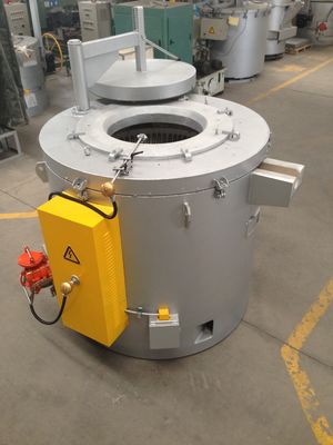 Светлый - алюминий желтой индукции заливки формы печи удерживания 800KG плавя для LPD
