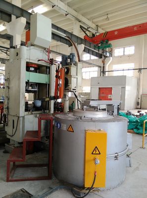 Temp обслуживания печи удерживания газа 500KG алюминиевый для плавя алюминиевой отливки HPD