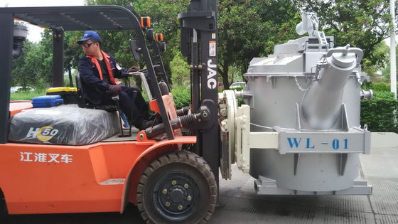 Ковш литого железа печи металлургии ковша 1200KG пыли свободный от для руководства лить 2.5t/M3