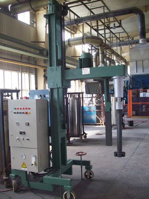 процесс блока 0.1mpa 600 Rpm роторный дегазируя уточнять алюминиевое предохранение перегревает