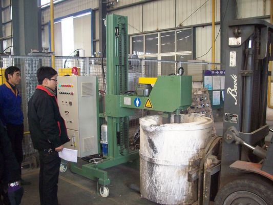 процесс блока 0.1mpa 600 Rpm роторный дегазируя уточнять алюминиевое предохранение перегревает