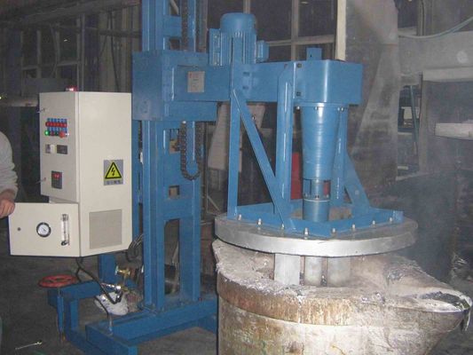 Процесс блока 600 Rpm роторный дегазируя для того чтобы уточнить алюминиевую воздуходувку охлаждающего воздушного потока