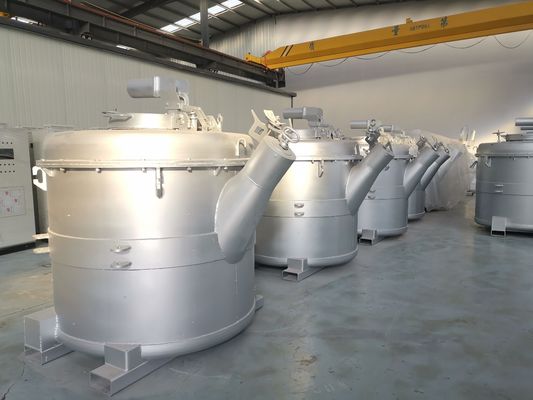 Чайник 1500 KG алюминия емкости лить ковш промышленной печи для транспортировать жидкость