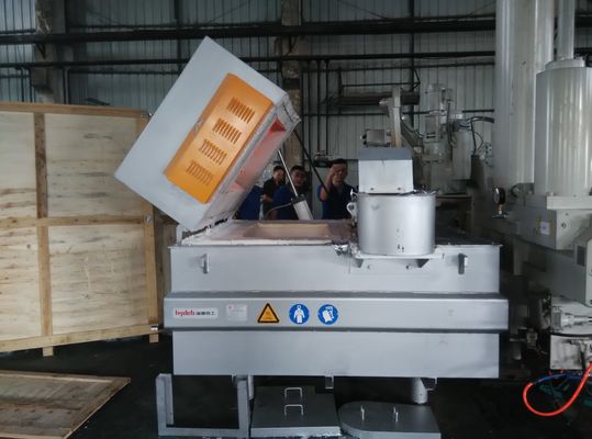 24 часа бросая периферийную держа печь 600KG для отливки Aluimnum низкой