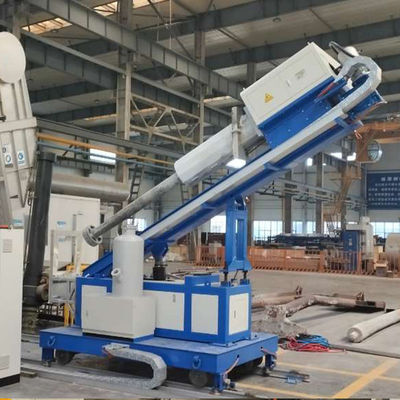 Ротационный инжектор потока с сервомотором управления давлением 0-300 мм/с Скорость и давление 25 МПа для переработки алюминия