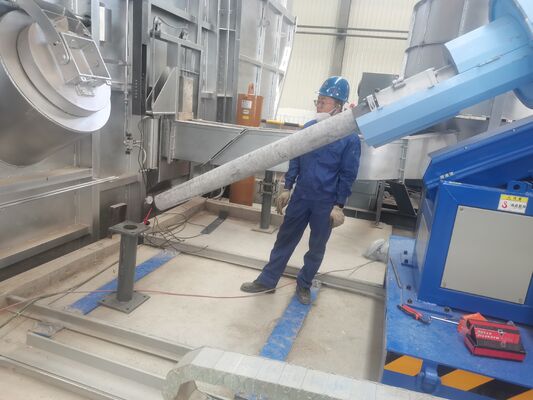 Energy-saving Eco-friendly Rotary Flux Injector for High Efficiency Aluminum Refining Equipment