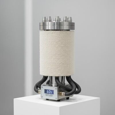 Керамический изолятор из волокна для покрытия покрытия с вращающимся флюксом, обеспечивающий удаление водорода и 60% эффективность обезгазирования в литье металла